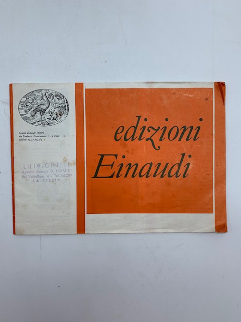 Edizioni Einaudi [guida di alcune delle più importanti collane, 1961]